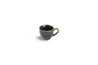 image of Chic 5314858 Soup Cup - 3.5" Black & Gold Porcelain, 3oz, Dishwasher, Microwave & Oven Safe
