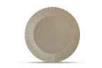image of F2D 5314883 Round China Plate 11.8" Sage Green Porcelain Dishwasher Microwave Oven Safe - 1/Each