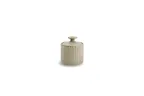 image of F2D 5314889 Sugar Packet Holder, 2.6" Wide Porcelain, Sage Green, 3.4 oz, Microwave Safe Aurora