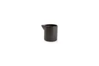 image of F2D 5314897 Creamer Pitcher, 2.6" Width, 3.4oz Black Porcelain, Dishwasher & Microwave Safe