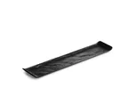 image of Chic 5315170 - Rectangular Black Porcelain Plate, 18" x 3.9", Livelli Style, Dishwasher Oven Safe
