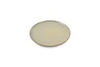 image of Chic 5315247 Ostra Coupe Plate, 11.81" Round Porcelain, Ostra Tan, Dishwasher Microwave Oven Safe
