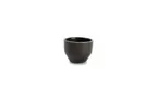 image of F2D 5315325 - Black Porcelain Round Bowl, 2" Diameter, 2.19 oz, Dishwasher Microwave Oven Safe