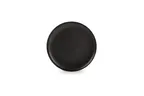 image of F2D 5315327 Coupe Plate – 14.2oz, 9.45" Round Black Porcelain, Dishwasher, Microwave & Oven Safe