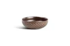 image of F2D 5315331 - 6" Round Porcelain Bowl, 20 oz, Brass Copper Finish, Dishwasher Microwave Safe