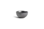 image of F2D 5315368 - Round Porcelain Bowl, 4" Diameter, 10 Oz, Diamond Silver Finish, Microwave Safe
