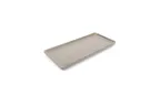 image of F2D 5315389 Structo Brown Porcelain Platter 8.66" x 9.94", Dishwasher, Microwave & Oven Safe
