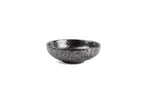 image of F2D 5315398 - Round Porcelain Bowl, 7" (29 oz) Black Oxido Finish, Dishwasher Microwave & Oven Safe