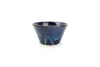image of F2D 5315554 - Round Porcelain Bowl, 5" Width, 20.9oz, Blue, Dishwasher Microwave Oven Safe