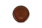 image of F2D 5315572 Coupe Plate – 9.45" Round Red Porcelain, 13.53 oz, Dishwasher, Microwave & Oven Safe
