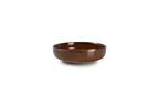 image of F2D 5315580 - Round Porcelain Bowl, 6" Diameter, 17 oz Capacity, Red, Dishwasher, Microwave & Oven Safe