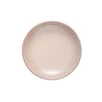 image of ID Fine 5315746 - 26 oz Round China Plate, 8.8" x 8.8" Deep, Dishwasher Safe, Creme Tornio Finish