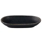 image of ID Fine 5315972 Oval China Platter, 9.56" W x 14.57" D x 1.2" H, Dishwasher Safe, Reckless Design