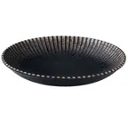 image of ID Fine 5315978 Round China Plate, 26 oz, 8.8" x 8.8" Deep, Dishwasher Safe China, Reckless Finish