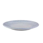 image of ID Fine 5316071 - 6" x 6" Round Coupe China Plate, Azure Harmony Blue, Fine China - 1/Each