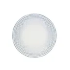 image of ID Fine 5316074 China Plate, 10.667" Diameter Coupe Rim, Azure Harmony Blue, Dishwasher Safe