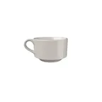 image of ID Fine 5316206 9oz China Cup, 2.4"W x 2.4"D x 3.6"H, Stackable, Dishwasher Safe, Joker Pattern