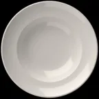 image of ID Fine 5316276 14 oz 9.9" Dia x 1.75" H Round Fine China Plate, Edge Rim, Dishwasher Safe, Miro