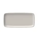 image of ID Fine 5316289 China Platter 6.429" W x 13.5" D x 1" H Dishwasher Safe Foundation Quadro