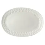 image of Mikasa 5316694 Oval China Platter, 9" x 13", Bone China, White, Vegan - MIK-5316694