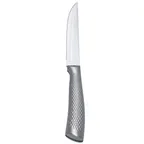image of Mikasa 5318214 Steak Knife, 9.5", Textured Stainless Steel Handle, Fine Edge Blade - 1 Dozen