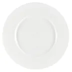 image of Mikasa 5319392 China Plate, 6.5" Wide Rim, White, Bone China, Dishwasher Safe - Tendre