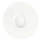 image of Mikasa 5319396 China Plate, 9" Deep, White, Bone China, 4.7oz - Tendre