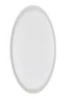 image of ID Fine 5320446 Oval China Platter, 6.8" W x 12.6" D x 0.75" H, White, Dishwasher Safe