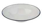 image of ID Fine 5321439 Deep Plate, 14 oz 9.84" W x 1.75" D x 18.8" H Round Fine China, Modest Navy