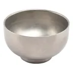 image of F2D 5322272 Metal Bowl – 4.7" Width, 14.2 oz, Round Stainless Steel, Silver Finish, Dishwasher Safe
