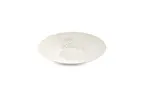 image of Mikasa 5323027 China Plate, 10.2" Deep, 29.4 oz., White Porcelain, Lustre