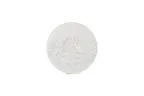 image of Mikasa 5323031 China Plate, 9.1" Coupe Round, Porcelain, White Lustre, Dishwasher Safe