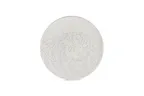 image of Mikasa 5323033 Chic Plate, 11" Coupe Plate, Dishwasher Safe, Lustre, White, Porcelain