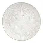 image of F2D 5323449 Coupe Plate – 11" Grey Porcelain Plate, Halo Rim, Dishwasher Safe, Microwave & Oven Safe