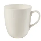 image of Mikasa 5324107 Hospitality Mug, 13.5 oz., 3.46"W x 3.46"D x 3.97"H, White, Vegan Bone China