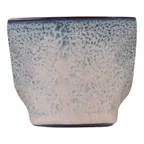 image of ID Fine 5324968 Roots Cup, 2.7 Oz Blue Charma Stoneware, 2.63"W x 2.63"D x 2.25"H Ceramic - 1/Each