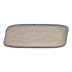image of ID Fine 5324978 Oval Platter, 5.88" W x 15.75" D x 0.88" H, Charma Blue Vitrified Stoneware Ceramic