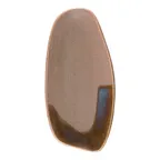 image of ID Fine 5325256 Roots Platter, 6" W x 13" D x 1.25" H Coastal Vitrified Stoneware Tray - 1/Each