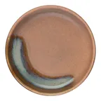 image of ID Fine 5325258 Round China Plate, Coastal Vitrified Stoneware, Ceramic, 8.13" Diameter x 1" Height