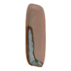 image of ID Fine 5325265 Roots Platter, Vitrified Stoneware Ceramic, 4" W x 13" D x 0.88" H
