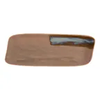 image of ID Fine 5325266 Roots Platter, Oval Vitrified Stoneware, 5.88" W x 15.75" D x 0.88" H