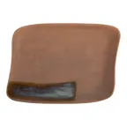 image of ID Fine 5325267 Roots Platter, Vitrified Stoneware, 8.63" W x 11.75" D x 0.88" H, Ceramic Dinnerware