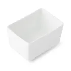 image of Mikasa 5326454 Sugar Packet Holder, 3.4"W x 2.5"H, White Bone China, Lola Hospitality Design