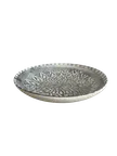 image of ID Fine 5327551 - 7.9" Granada Grey Coupe Deep Plate, Round Ceramic Dinnerware, Vitrified Stoneware