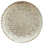 image of ID Fine 5327712 1972 Coupe Plate, 10.25" Granada Sand Vitrified Stoneware with Coupe Rim