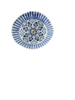 image of ID Fine 5327729 1972 Coupe Plate, 8.3" x 7.5" Cordoba Blue Vitrified Stoneware Round Coupe Rim