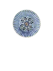 image of ID Fine 5327731 1972 Coupe Plate, 8.25" Cordoba Blue Vitrified Stoneware Ceramic with Coupe Rim