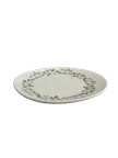 image of ID Fine 5327745 1972 Coupe Plate, 10.6" x 9.6" Garden Green Vitrified Stoneware Coupe Rim