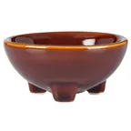 image of Towle Hospitality 5329698 Molcajete Bowl, 6 Oz, 4.38"W x 4.38"D x 2.13"H Round Stoneware Ceramic