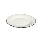 image of ID Fine 5335874 - 1972 Coupe China Plate, 10.24" Diameter, Porcelain, Line Fulya, 1/Each